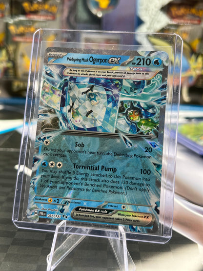 Wellspring Mask Ogerpon ex - 027/131 - SV: Prismatic Evolutions (PRE) Pokémon TCG
