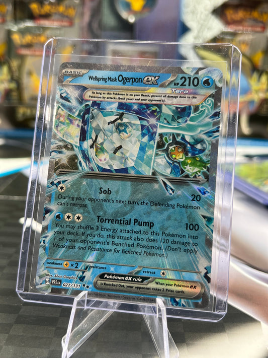 Wellspring Mask Ogerpon ex - 027/131 - SV: Prismatic Evolutions (PRE) Pokémon TCG