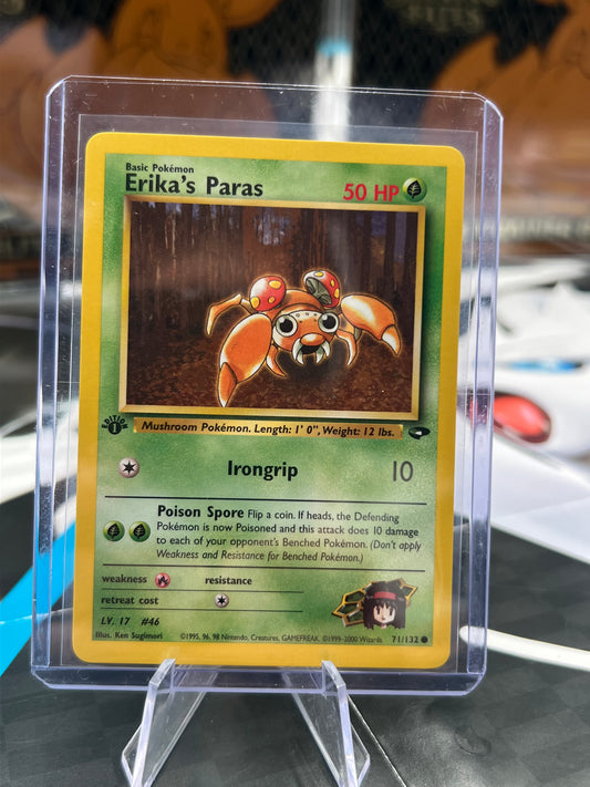 Erika's Paras 1st Edition 071/132 - Gym Challenge (G2) Pokémon TCG