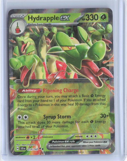 Hydrapple ex 14/142 Double Rare Stellar Crown Pokemon Holo