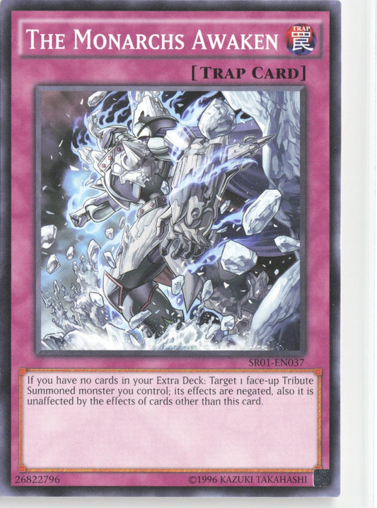 The Monarchs Awaken SR01-EN037 Structure Deck: Emperor of Darkness Yu-Gi-Oh Unlimited