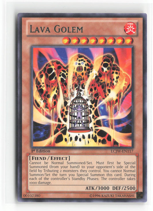 Lava Golem LCJW-EN117 Legendary Collection 4: Joey's World Yu-Gi-Oh 1st Edition