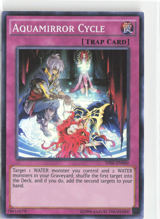 Aquamirror Cycle THSF-EN060 Super Rare The Secret Forces Yu-Gi-Oh Unlimited