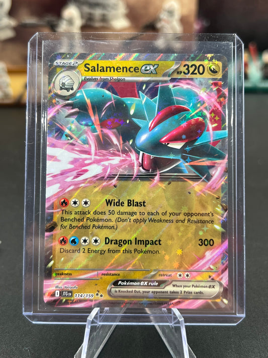 Salamence ex - 114/159 - SV09: Journey Together (JTG) Pokémon TCG