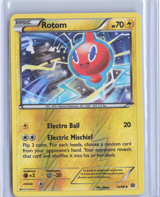 Rotom 29/98 Uncommon Ancient Origins Pokemon TCG Card
