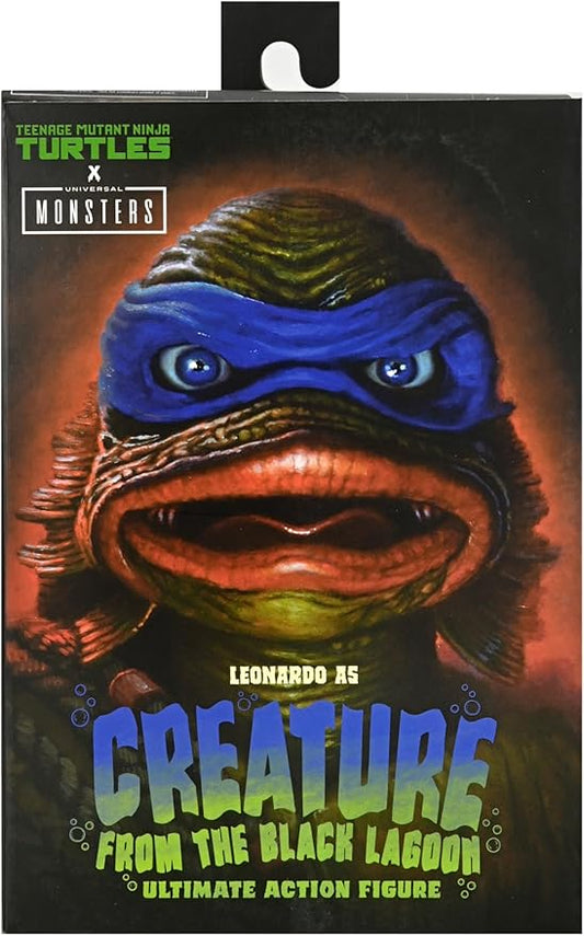 Universal Monsters/Teenage Mutant Ninja Turtles - 7” Scale Action Figure – Leonardo as The Creature TMNT