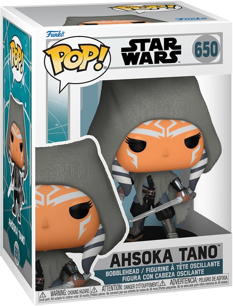 FUNKO POP! Star Wars: Ahsoka TV - Ahsoka Tano with Dual Lightsabers - Collectable Vinyl Figure - Gift Idea - Official Merchandise - for Kids & Adults - TV Fans - Model Figure for Collectors