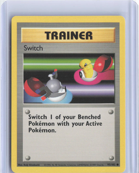 Switch 95/102 Common Base Set Unlimited Pokemon TCG Card