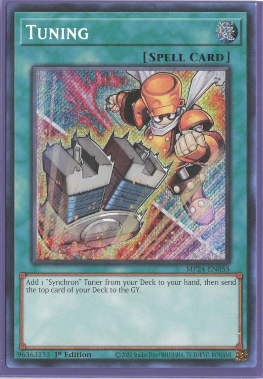 Tuning (Alternate Art) MP24-EN055 25th Anniversary Tin: Dueling Mirrors Yu-Gi-Oh 1st Edition