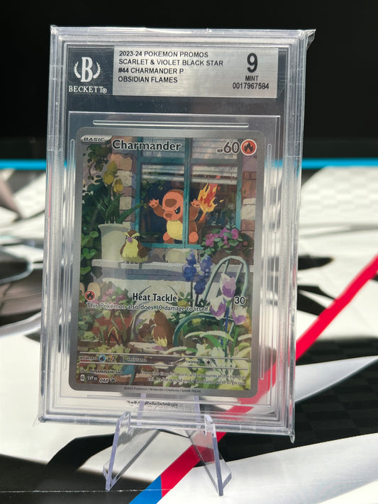 BGS 9 Charmander - 044 - SV: Scarlet & Violet Promo Cards (SVP) Pokémon TCG