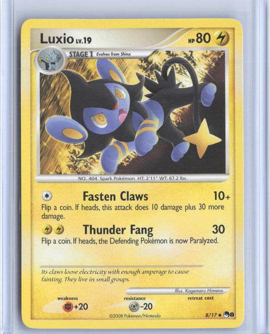 Luxio 8/17 Uncommon POP Series 8 Pokemon