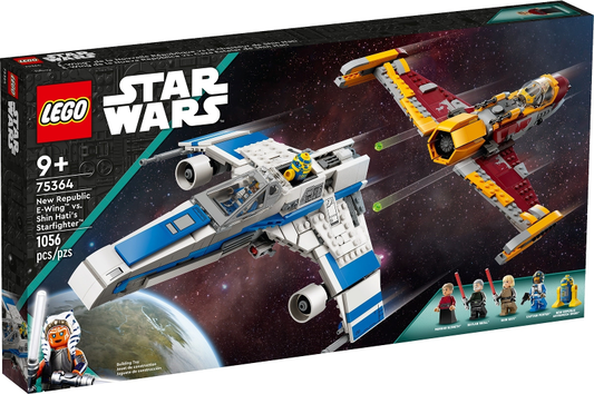 LEGO Star Wars: New Republic E-Wing vs. Shin Hati’s Starfighter (75364)