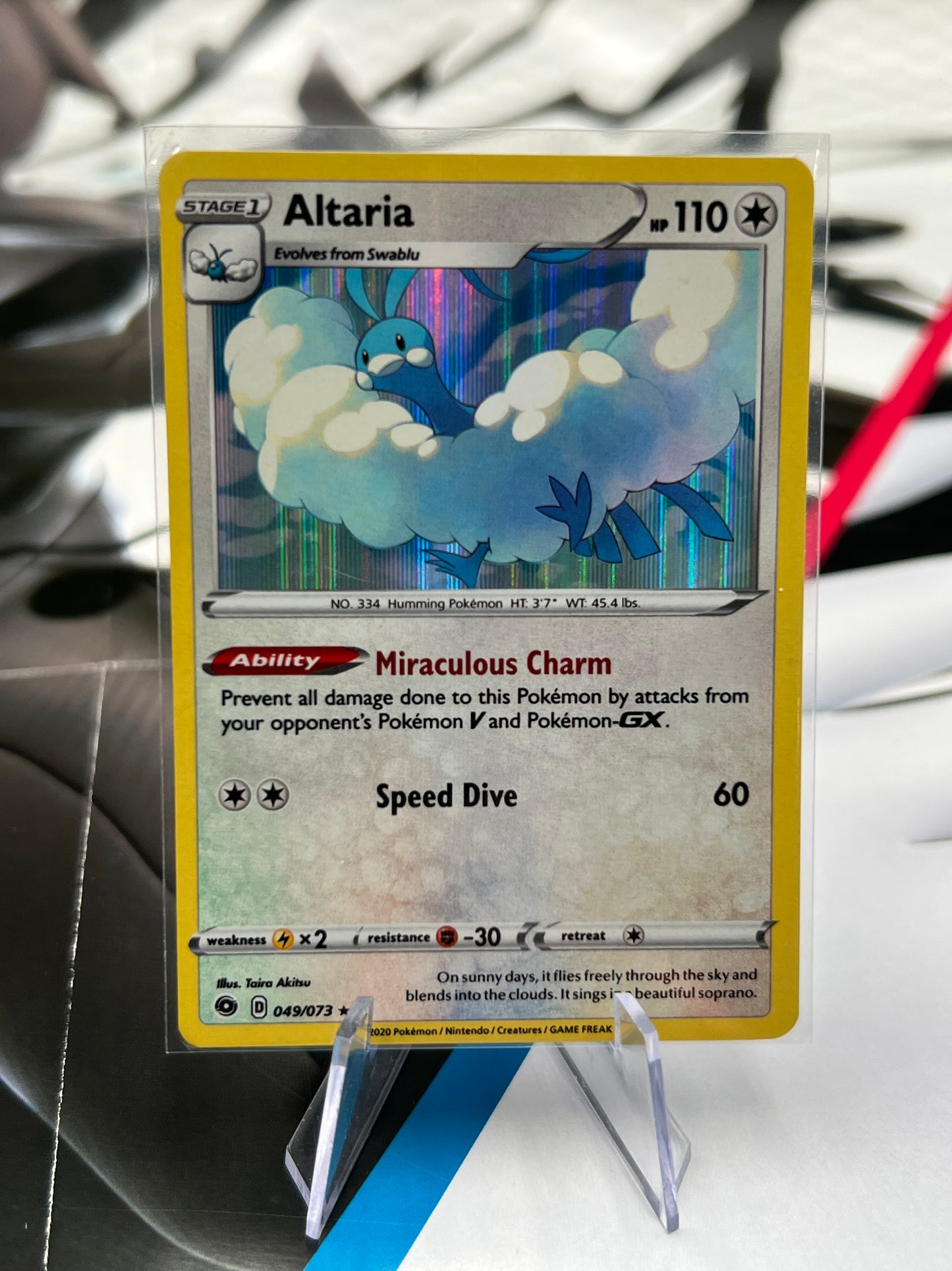 Altaria 49/73 / Holo Rare - Champion's Path (CHP) Pokémon Card TCG