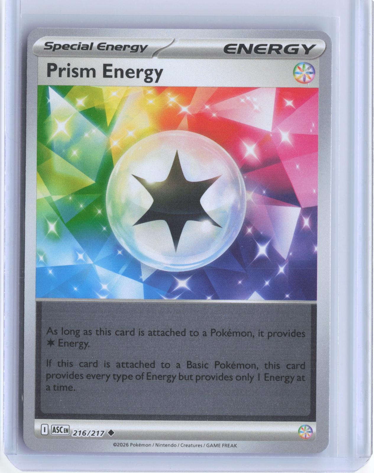 Prism Energy 216/217 Uncommon Ascended Heroes Pokemon TCG Card