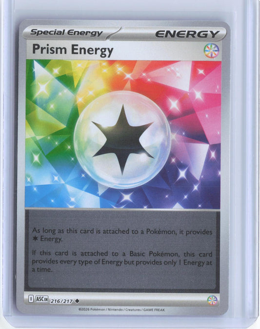 Prism Energy 216/217 Uncommon Ascended Heroes Pokemon TCG Card