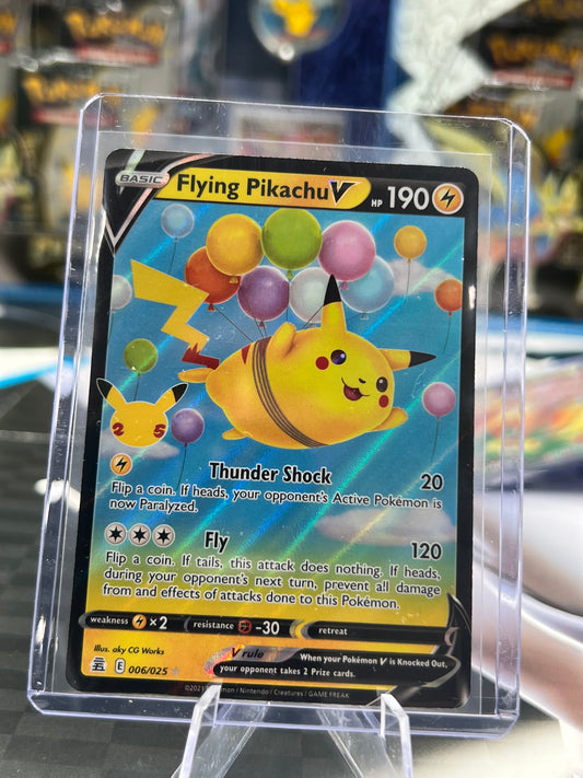 Flying Pikachu V 006/025 - Celebrations (CLB) Pokémon TCG
