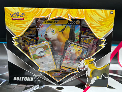 Boltund V Box - with Evolving Skies Miscellaneous Cards & Products (MCAP) Pokémon TCG