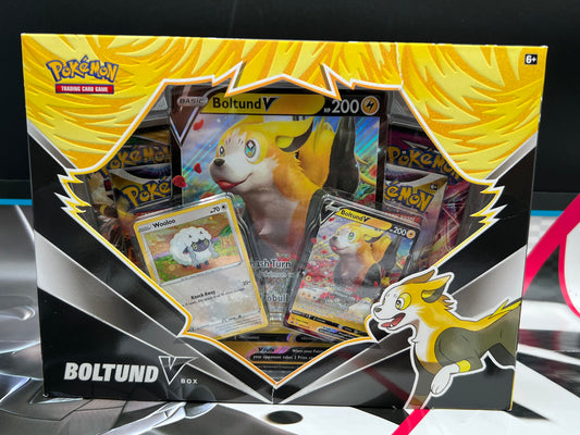 Boltund V Box - with Evolving Skies Miscellaneous Cards & Products (MCAP) Pokémon TCG