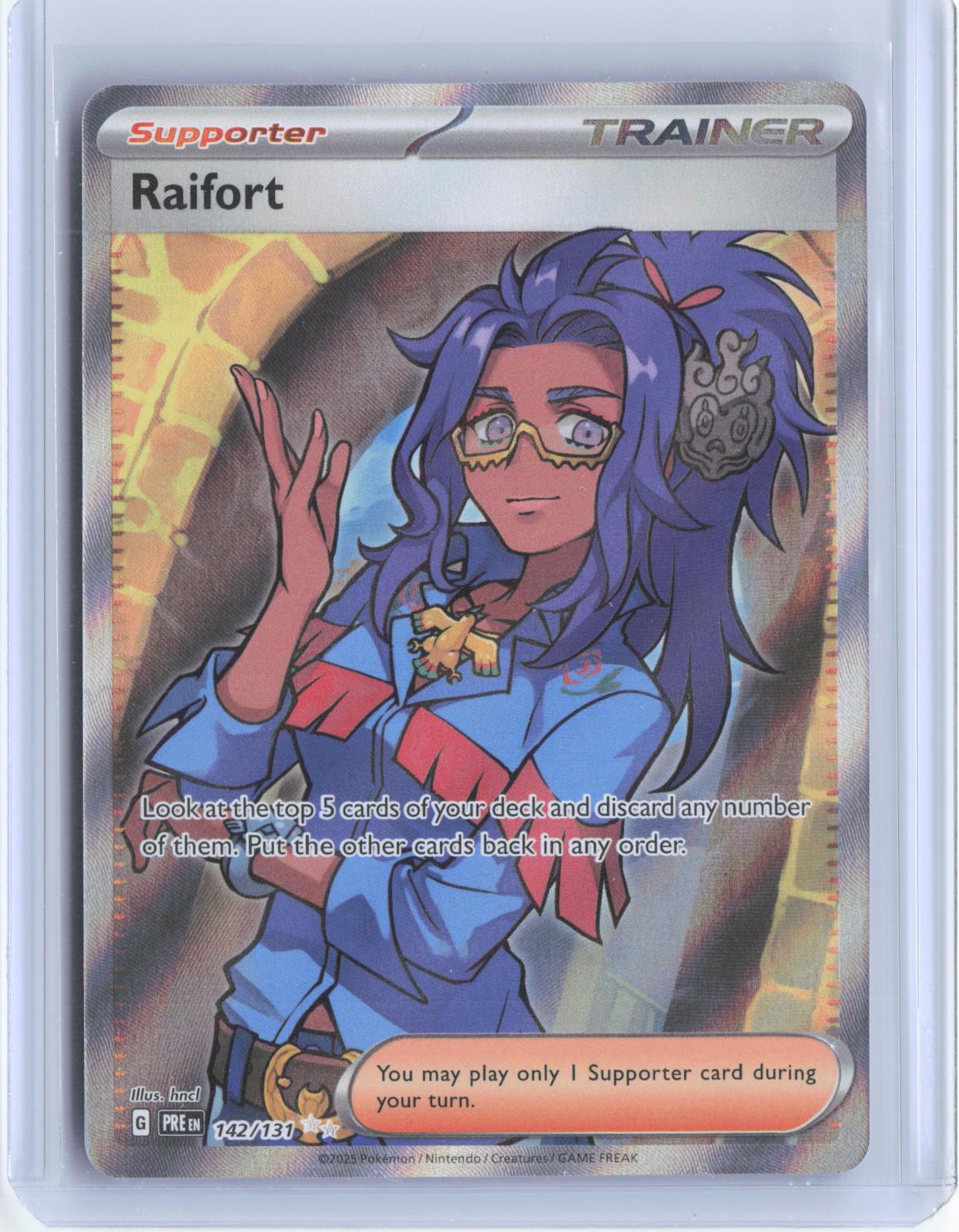 Raifort 142/131 Holo Ultra Rare Prismatic Evolutions Pokemon