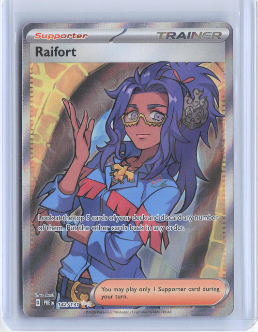 Raifort 142/131 Holo Ultra Rare Prismatic Evolutions Pokemon