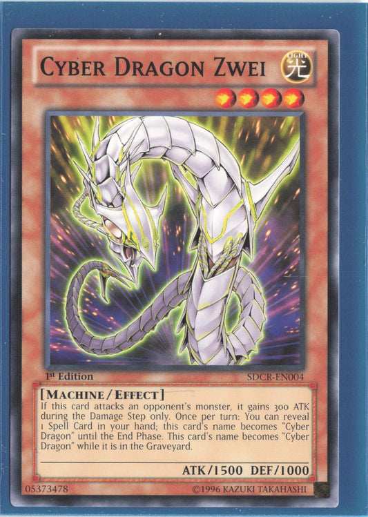 Cyber Dragon Zwei SDCR-EN004 Structure Deck: Cyber Dragon Revolution Yu-Gi-Oh 1st Edition