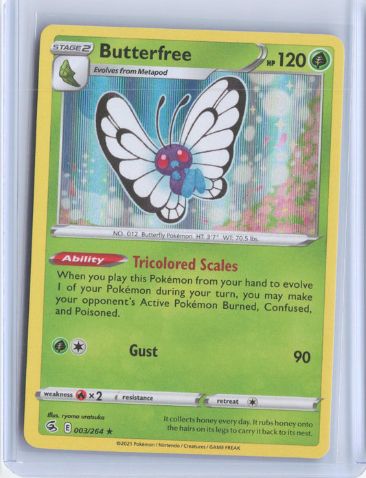 Butterfree 003/264 Holo Rare Fusion Strike Pokemon