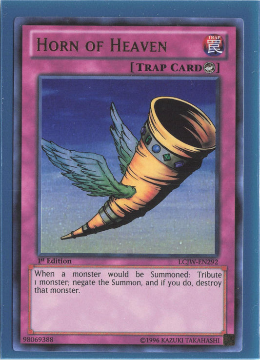 Horn of Heaven LCJW-EN292 Legendary Collection 4: Joey's World Yu-Gi-Oh 1st Edition