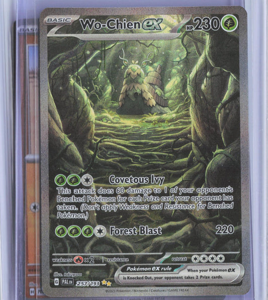 Wo-Chien ex 257/193 Paldea Evolved Pokemon Holo TCG Card
