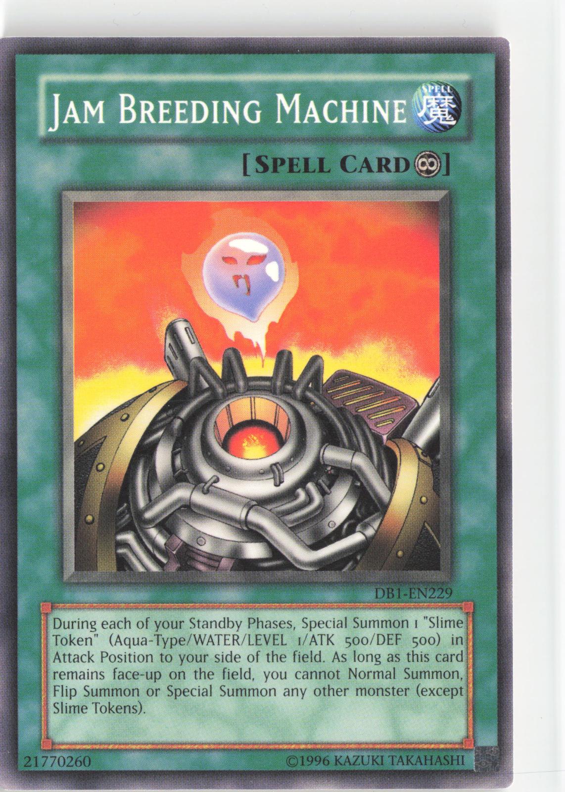 Jam Breeding Machine DB1-EN229 Dark Beginning 1 Yu-Gi-Oh Unlimited
