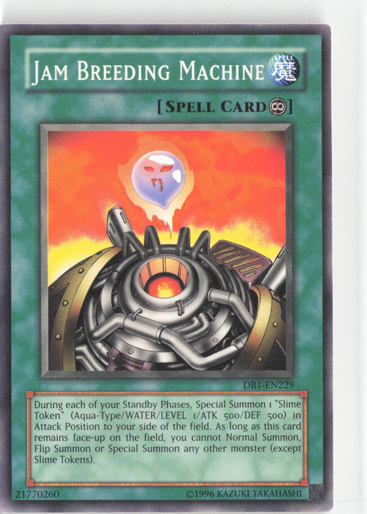 Jam Breeding Machine DB1-EN229 Dark Beginning 1 Yu-Gi-Oh Unlimited