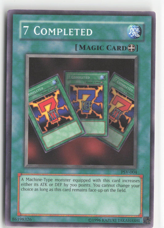 7 Completed PSV-EN004 Pharaoh's Servant (Worldwide English) Yu-Gi-Oh Unlimited
