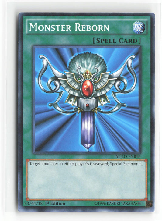 Monster Reborn (B) YGLD-ENB16 King of Games: Yugi's Legendary Decks Yu-Gi-Oh 1st Edition