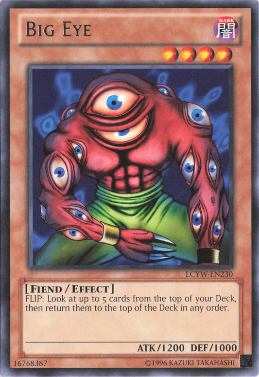 Big Eye LCYW-EN230 Rare Legendary Collection 3: Yugi's World Yu-Gi-Oh Unlimited