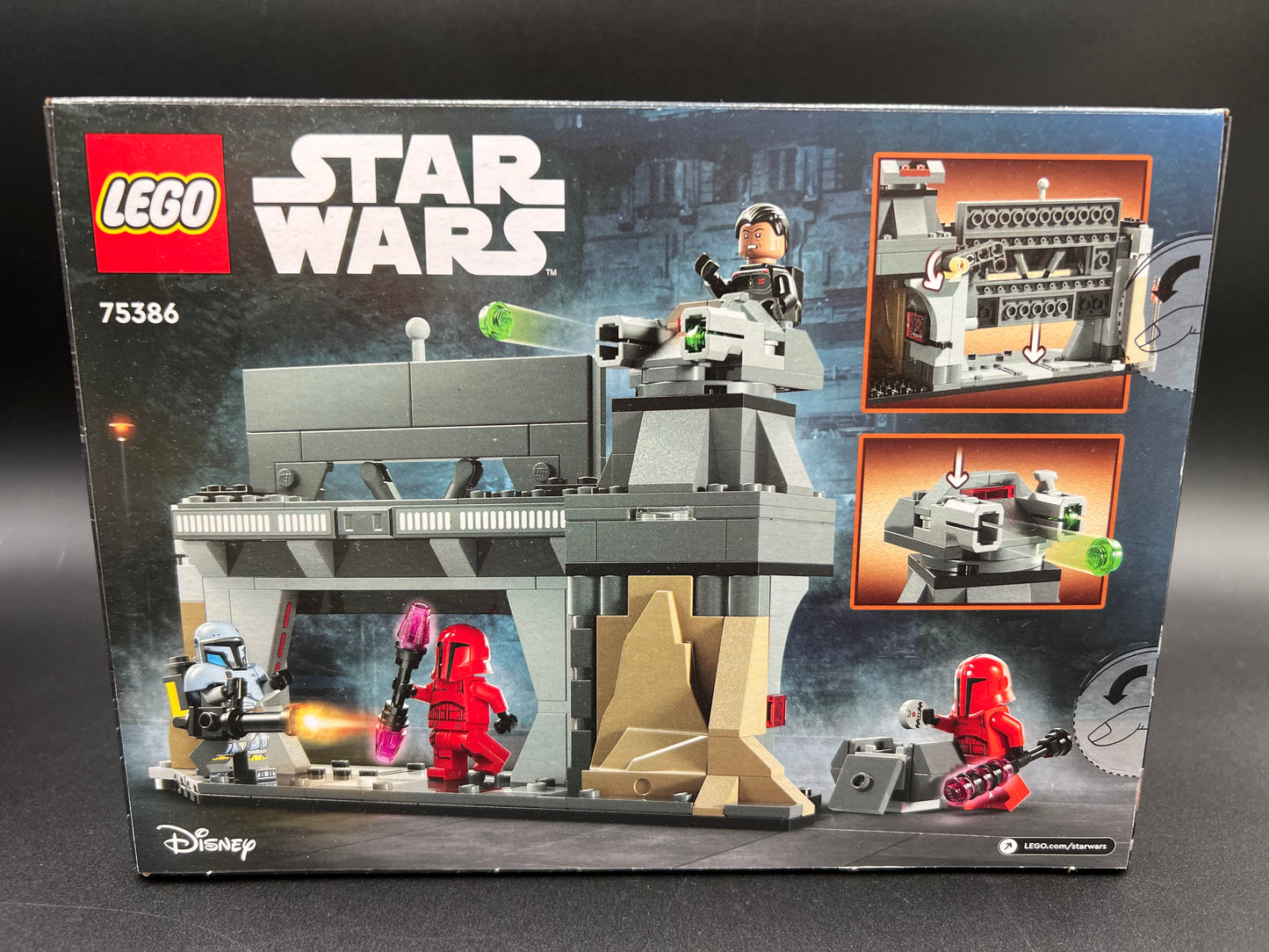 LEGO Star Wars Paz Vizsla and Moff Gideon Battle Item No: 75386