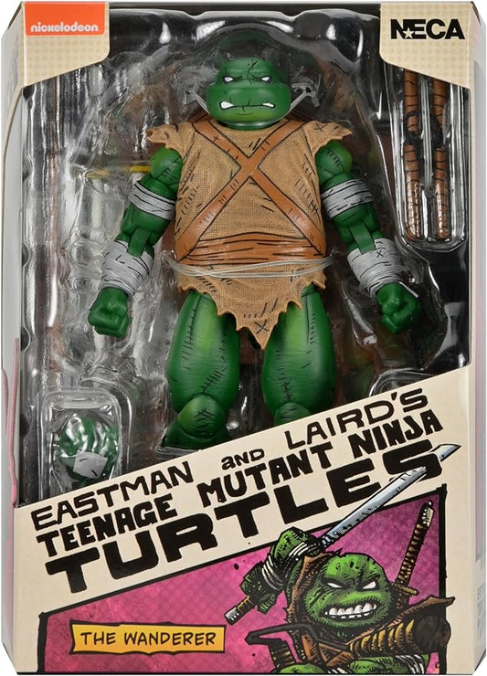 NECA Collectible Teenage Mutant Ninja Turtles (Mirage Comics) - 7" Scale Action Figure - Michelangelo (The Wanderer) TMNT