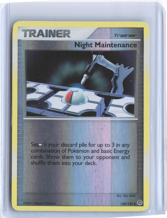 Night Maintenance 120/132 Uncommon Secret Wonders Pokemon Reverse Holo