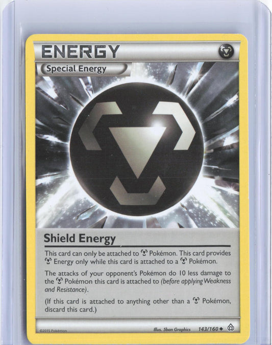 Shield Energy 143/160 Uncommon Primal Clash Pokemon TCG Card