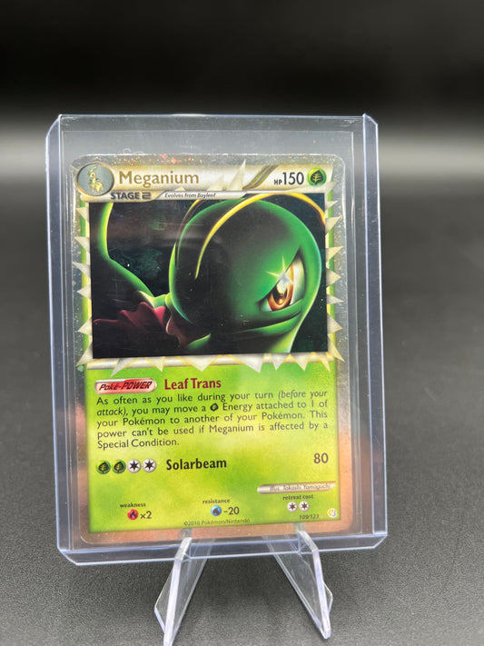 Meganium (Prime) 109/123 - HeartGold SoulSilver (HS) Pokémon TCG