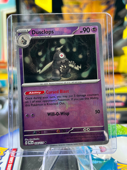 Dusclops 036/131 (Poke Ball Pattern) - SV: Prismatic Evolutions (PRE) POKÉMON TCG