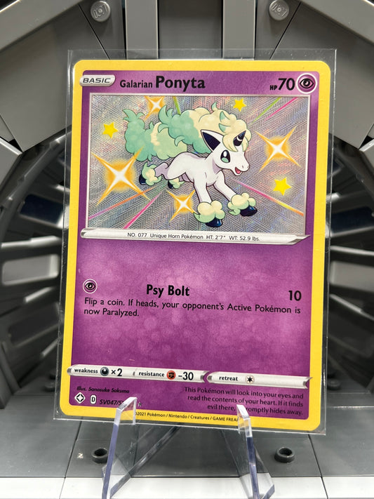 Galarian Ponyta - Shining Fates: SV047/SV122 / Shiny Holo Shiny Vault (SHFSV) Pokémon TCG