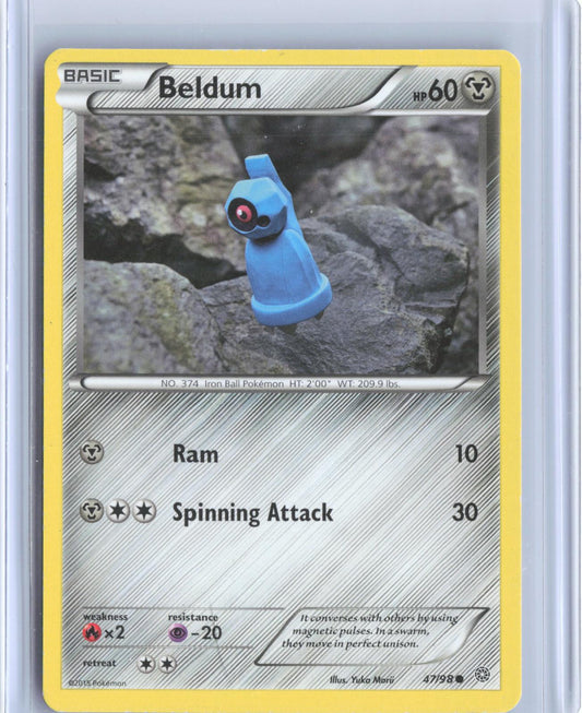 Beldum 47/98 Common Ancient Origins Pokemon TCG Card