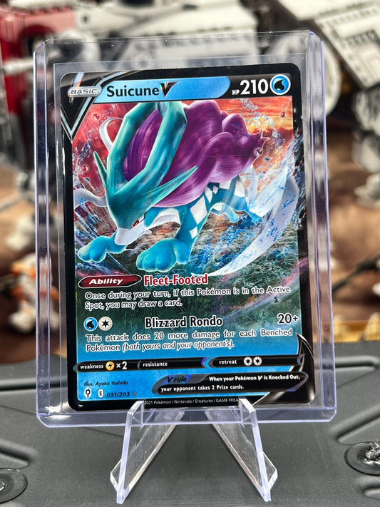 Suicune V - SWSH07: Evolving Skies (SWSH07) Pokémon TCG