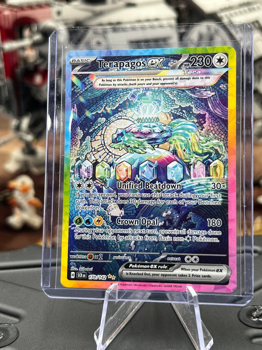 Terapagos ex - 170/142 - SV07: Stellar Crown (SCR) Pokémon TCG
