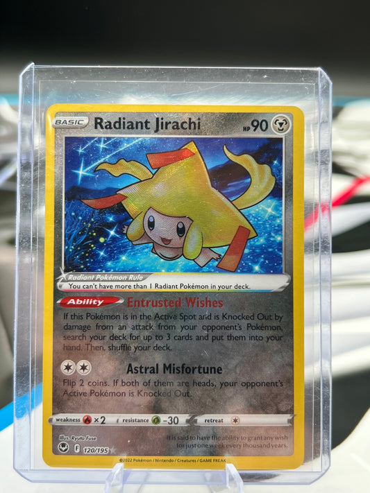 Radiant Jirachi 120/195 - SWSH12: Silver Tempest (SWSH12) Pokémon TCG