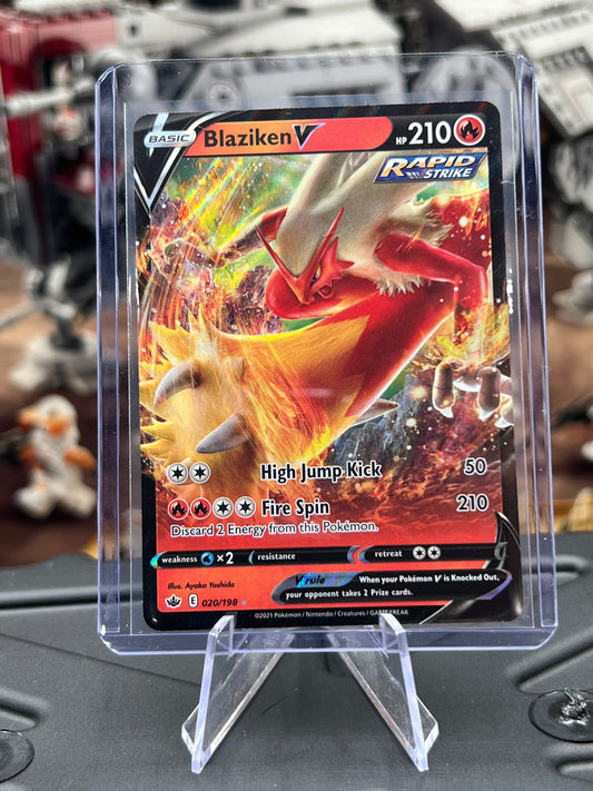 Blaziken V 020/198 - SWSH06: Chilling Reign (SWSH06) Pokémon TCG
