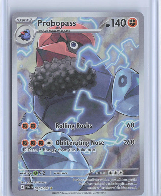 Probopass 096/088 Holo Illustration Rare Perfect Order Pokemon