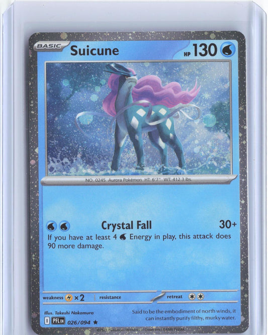 Suicune (Cosmos Holo) 026/094 Holo Pokemon Holo TCG Card