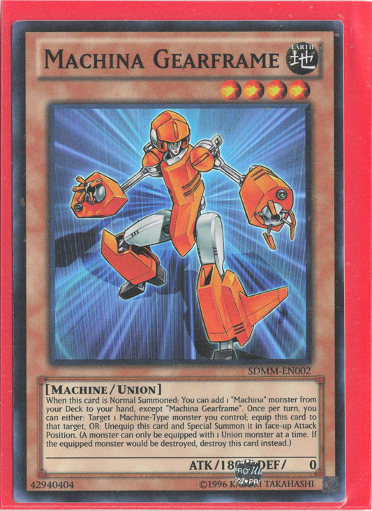 Machina Gearframe SDMM-EN002 Structure Deck: Machina Mayhem Yu-Gi-Oh Unlimited