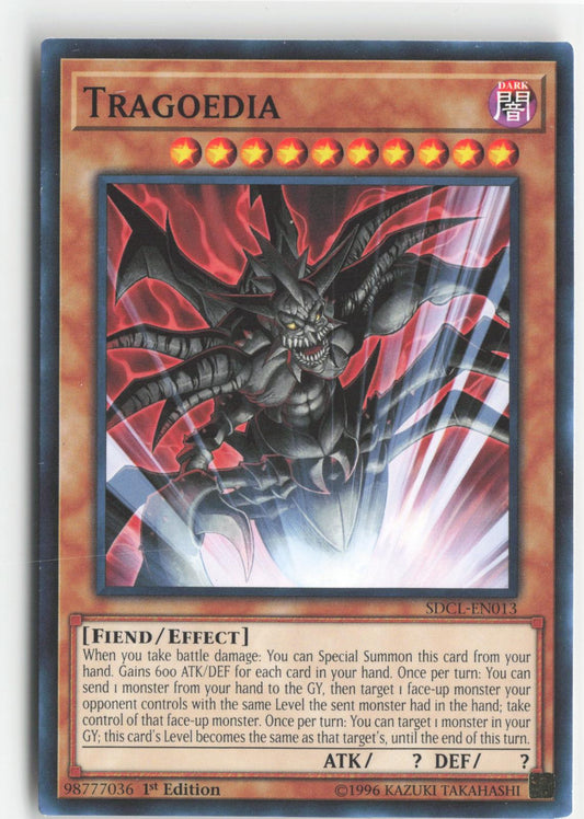 Tragoedia SDCL-EN013 Structure Deck: Cyberse Link Yu-Gi-Oh 1st Edition