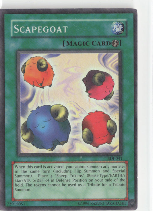 Scapegoat SDJ-041 Super Rare Starter Deck: Joey Yu-Gi-Oh Unlimited